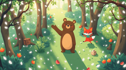 foresta magica bambini